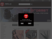 Tablet Screenshot of meo.de